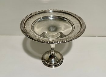 Weighted Sterling Silver Candy Dish By Empire