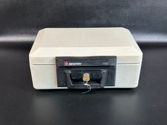 An Insulated Fire Safe By Sentry With Key