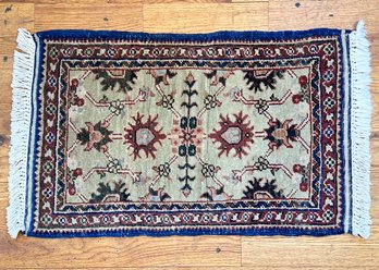 A Fine Quality Hand Knotted Indo-Persian Wool Rug