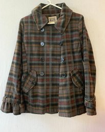 Converse Plaid Coat