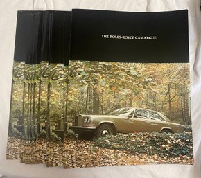 Vintage 1976 Rolls-Royce Sales Brochure 'The Rolls-Royce Camargue'