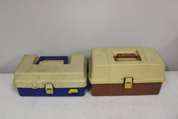 Pair Of Tackle Fishing  Boxes