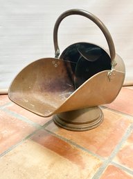 Vintage Copper Coal Scuttle