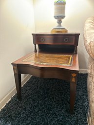 Antique Mahogany Tier Table (2)