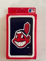 Vintage 1988 SKORE CLEVELAND INDIANS MLB Team Playing Cards - New, Not Sealed