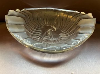 Lalique Nancy Cendrier Signed Cigar Ashtray - France