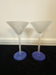 Grey Goose Martini Glass Set