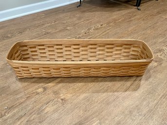 Long Bread Basket By Royce Craft Baskets - Coshocton, Ohio