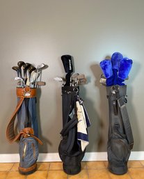 Golf Club Collection With Bags And Accessories - Tommy Armour - Adams - Wilson - Allied & More