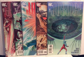 Lot Of 5 2006-07 DC Comics Justice Comic Books - L