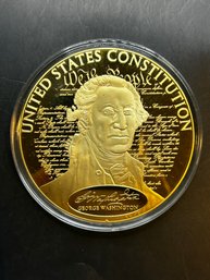 American Mint, 1776 United States Constitution Founding Fathers George Washington Commemorative Coin