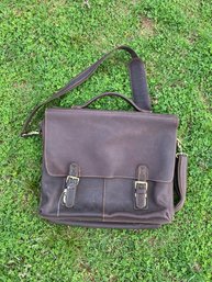 Leather Kattee Mesenger Bag / Briefcase / Lap Top