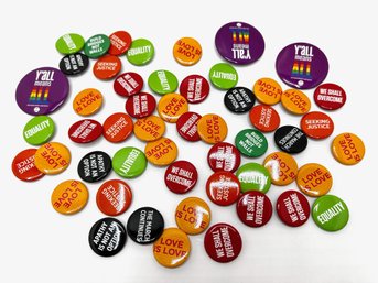 Over 50 New Pins Made By The Southern Poverty Law Center