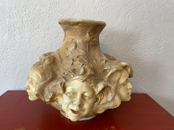 Antonin Larroux Vase 'Masques'