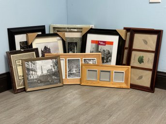 A Large Assortment Of Picture Frames #1