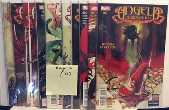 Lot Of 10 Marvel Comics Angela Queen Of Hel & Asgard's Assassin Comic Books - L