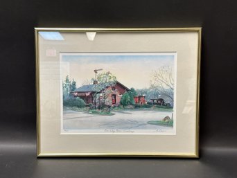 Marilyn Davis, Limited Edition Print, One Way Fare - Simsbury, Signed & Numbered