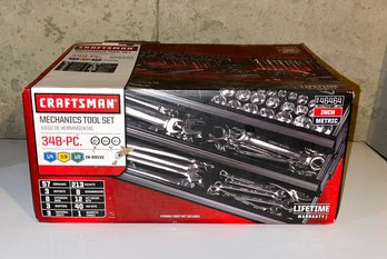 New In Box Craftsman 348-Piece Mechanics Tool Set