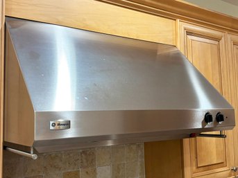 A Stainless Steel GE Monogram Range Hood