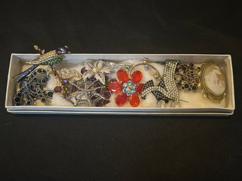 'Stick A Pin In It!' Lot Two:  Ornate Brooches And Pins