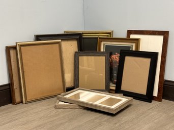 A Large Assortment Of Picture Frames #2
