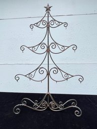Metal Christmas Tree Ornament Holder