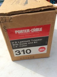 Porter Cable HD Laminate Trimmer With Guide And Bit #313