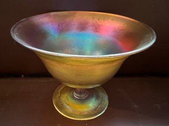 Louis Comfort Signed Tiffany Favrile Art Glass Sherbet