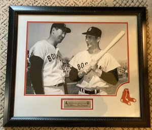 Boston Red Sox Legends Ted Williams And Carl Yastrzemski