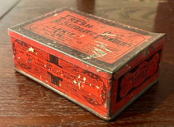 Antique C.1900's Seidlitz Powders Patent Medicine Tin Box