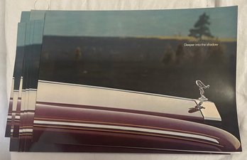 Vintage 1977 Rolls-royce Sales Brochure 'Silver Shadow II'