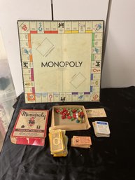 Vintage Monopoly Board Game