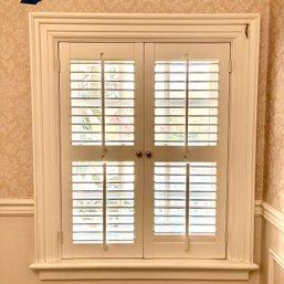 A Group Of 11 Interior Window Shutters -