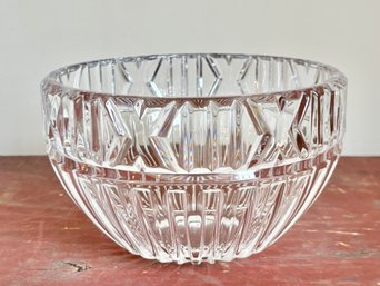 Crystal Tiffany & Co,  Atlas Roman Numeral Bowl