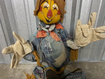 Tall Vintage Annalee Scarecrow Circa 1971