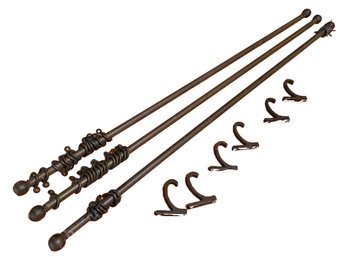 Industrial Cast Iron Curtain Rods