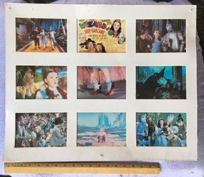 Large Wizard Of Oz Vintage Movie Photo Postcard Art Poster