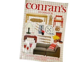 Conran's 1979 Catalog $2 - London, Paris, Brussels, New York & Mail Order