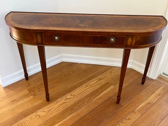 Sheraton Style Mahogany Sofa Table By Hekman