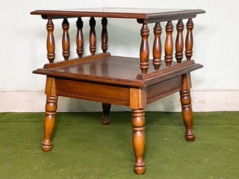 A Vintage Maple Side Table