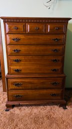 Vintage Bassett Furniture Chest Of Drawers