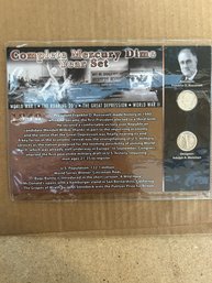Beautiful Rare First Commemorative Mint American Silver Mercury Dimes !!!