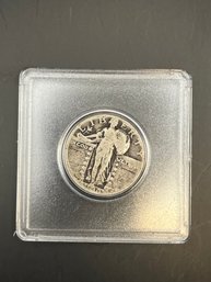 Beautiful 1930 Standing Liberty Silver Quarter