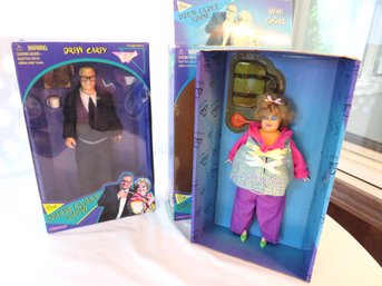 Drew Carey And Mimi Bobeck Dolls New In Box