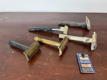 Collection Of Vintage Razors