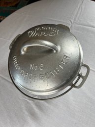 Rare Mint Condition Vintage Wagner Ware No. 6 Drip Drop Roaster, Same Sold On Etsy For $325