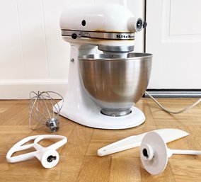 A Kitchen Aid Mixer