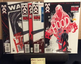 Lot Of 6 Max The Hood Comic Books - L