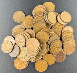 100 Wheat Pennies