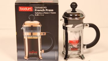 BODUM  'THE ORIGINAL' FRENCH PRESS NEW IN THE BOX